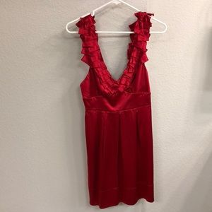 NWT red cocktail dress
